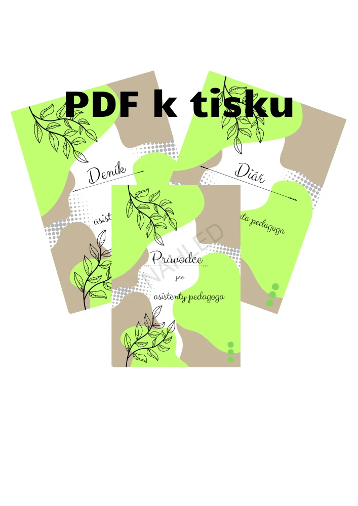 Balíček PDF 3v1 (zelený deník)