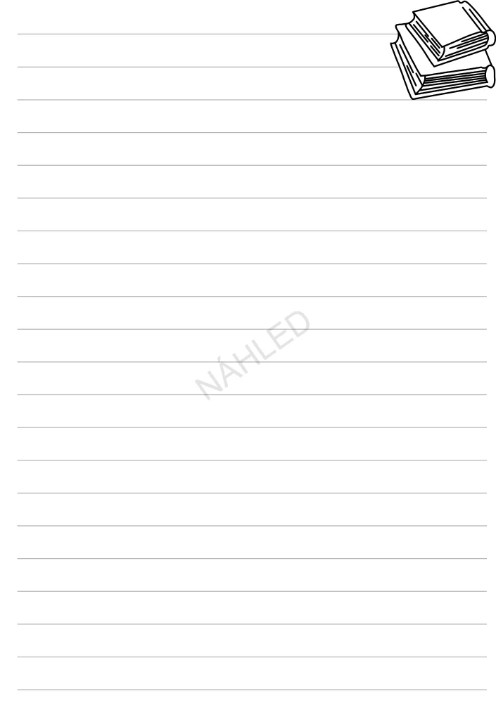 Sešit Kočičí hlavičky