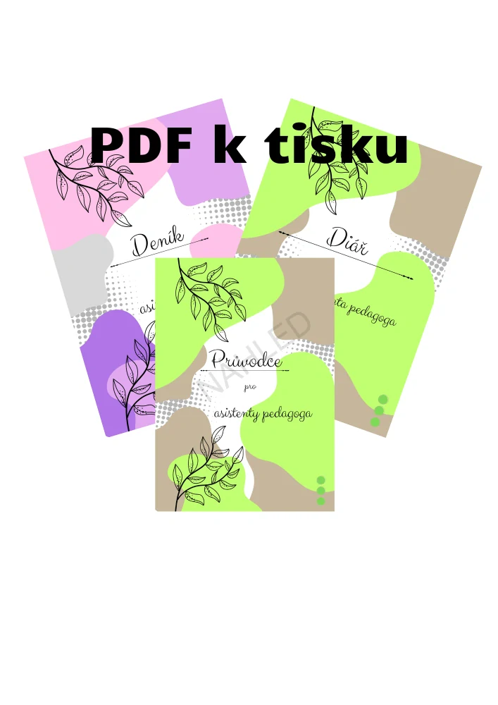 Balíček PDF 3v1 (fialový deník)