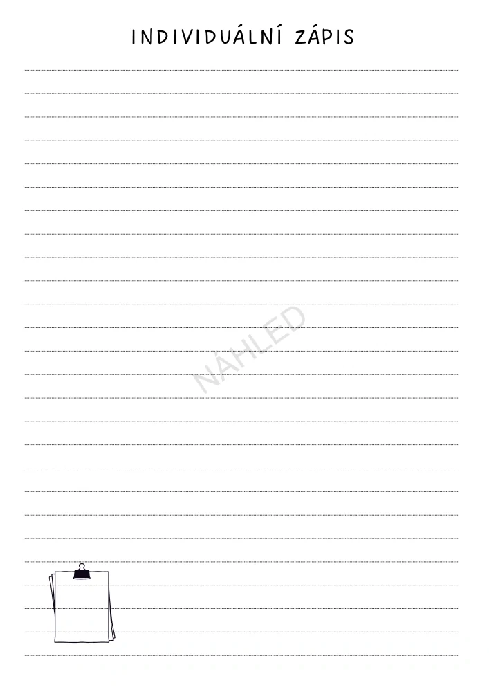 Deník asistenta pedagoga